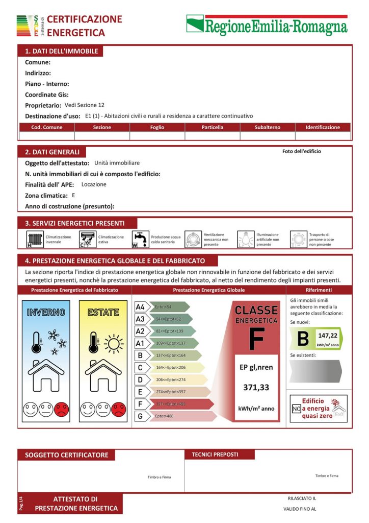 Certificazione Energetica APE - Clima Impianti Srl